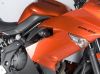 Aero padací chrániče R&G Racing pro motocykly KAWASAKI ER6-F (´09-´11), černé